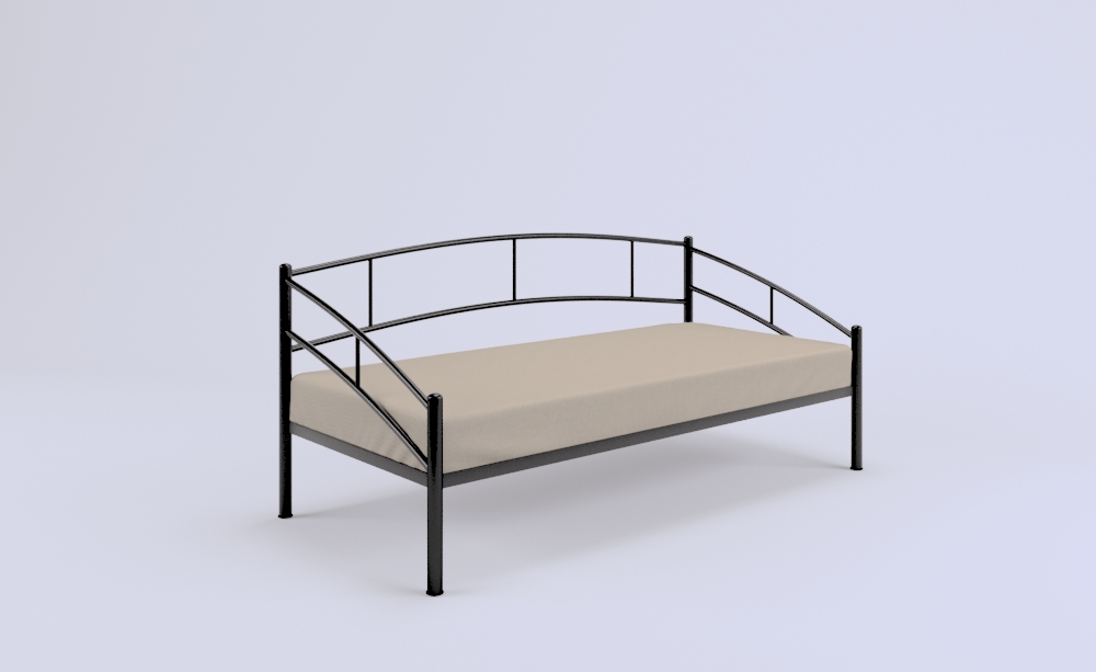 Кровать металлическая Сальса-3  80*200 М Стиль