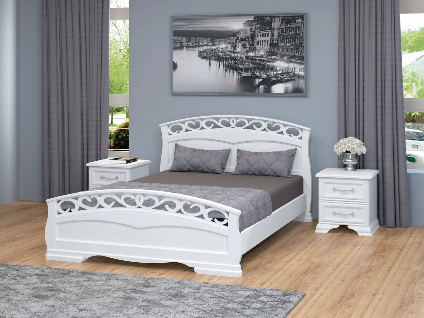 Кровать Грация-1 1400 Браво мебель 