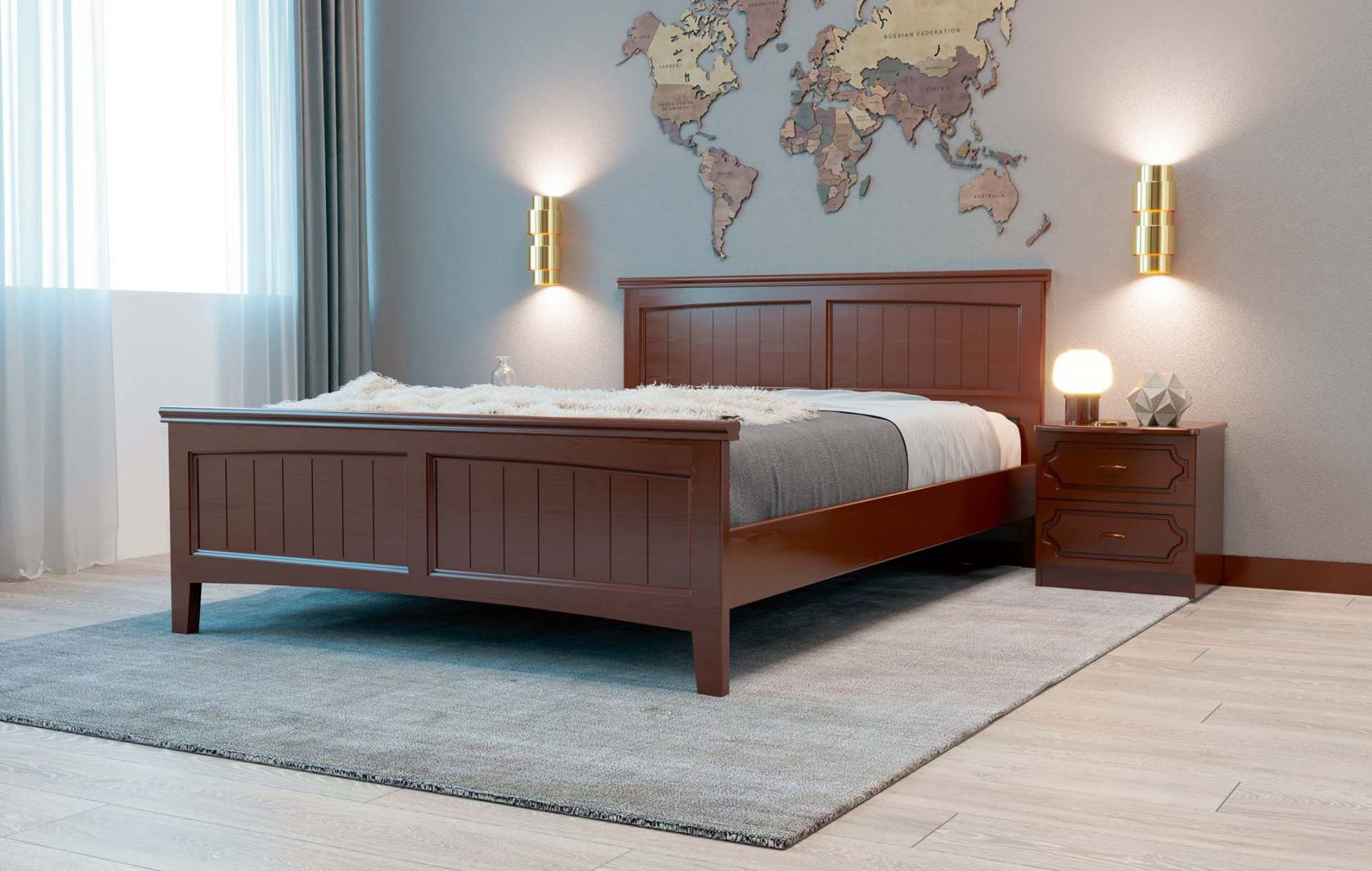 Кровать Грация-4 1400 Браво мебель 