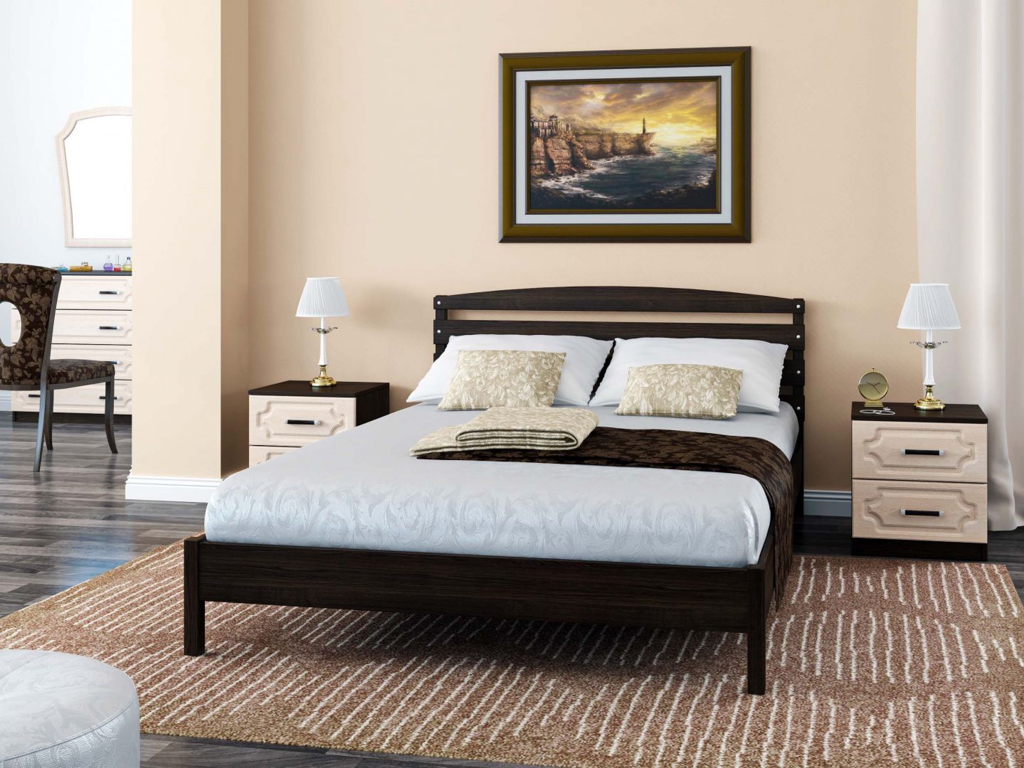 Кровать Камелия-1 1600 Браво Мебель