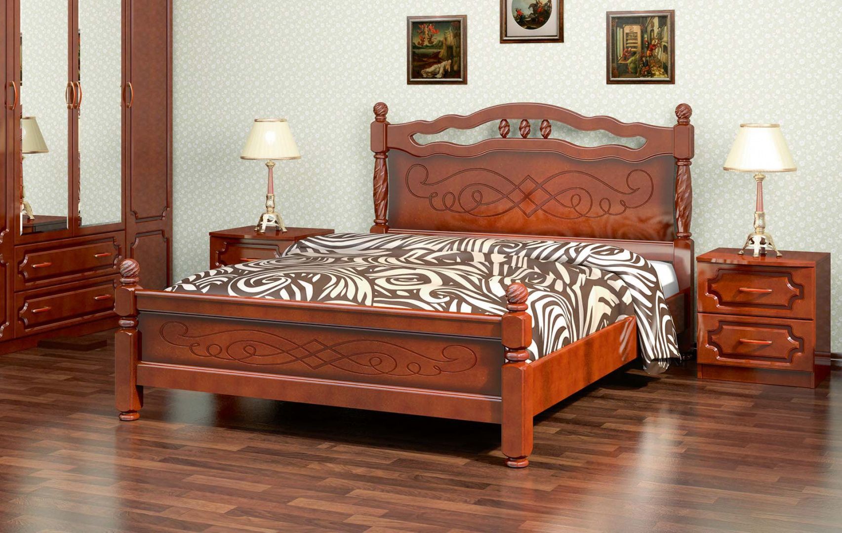 Кровать Карина-15 1600 Браво Мебель