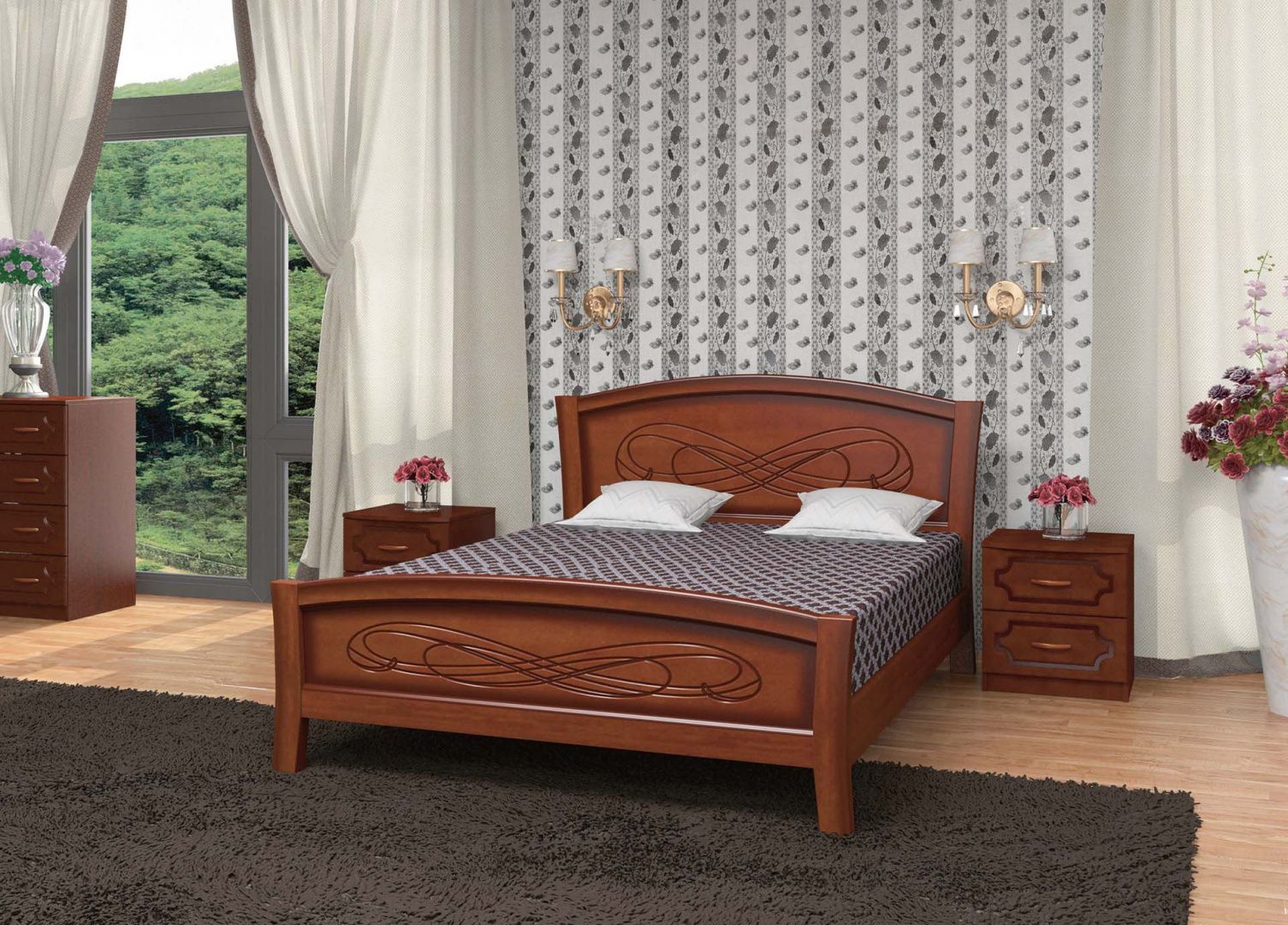 Кровать Карина-16 900 Браво Мебель