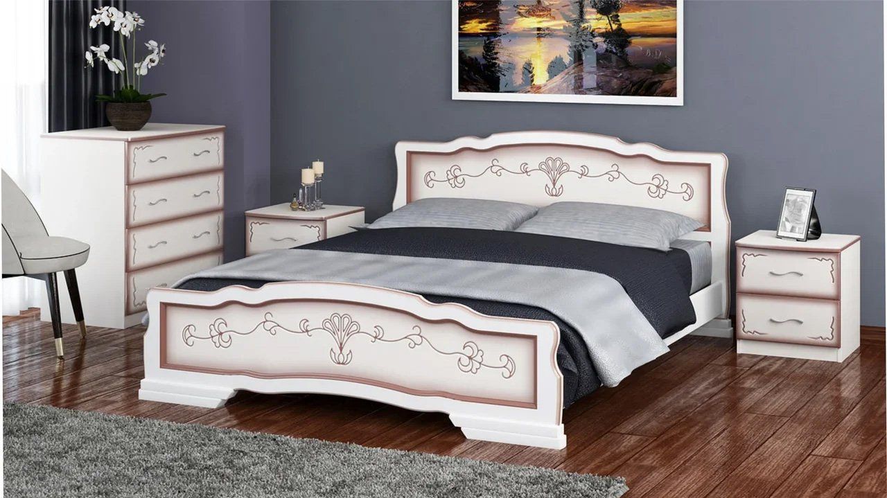 Кровать Карина-6 1400 Браво Мебель