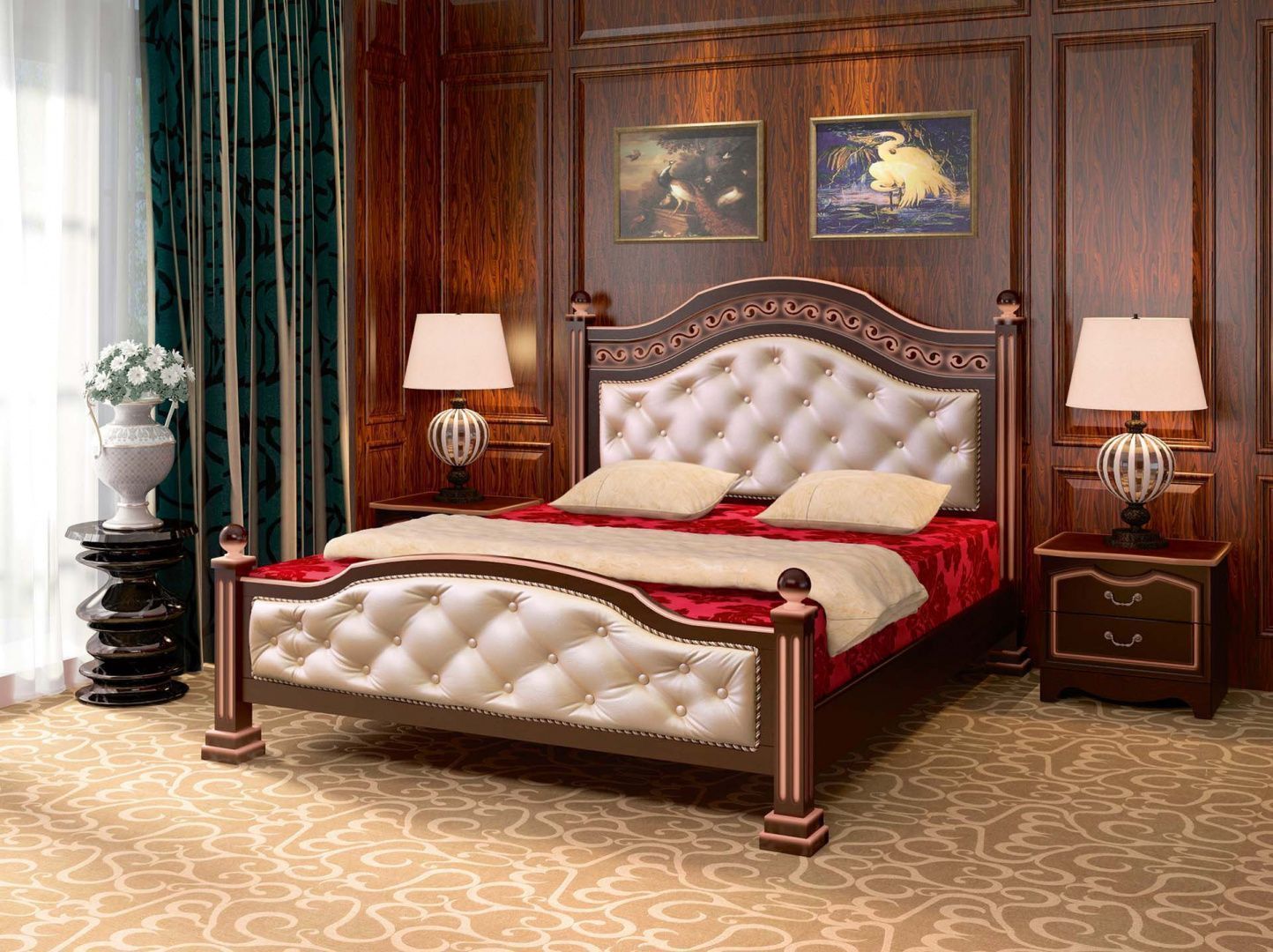 Кровать Клеопатра 1400 Браво Мебель