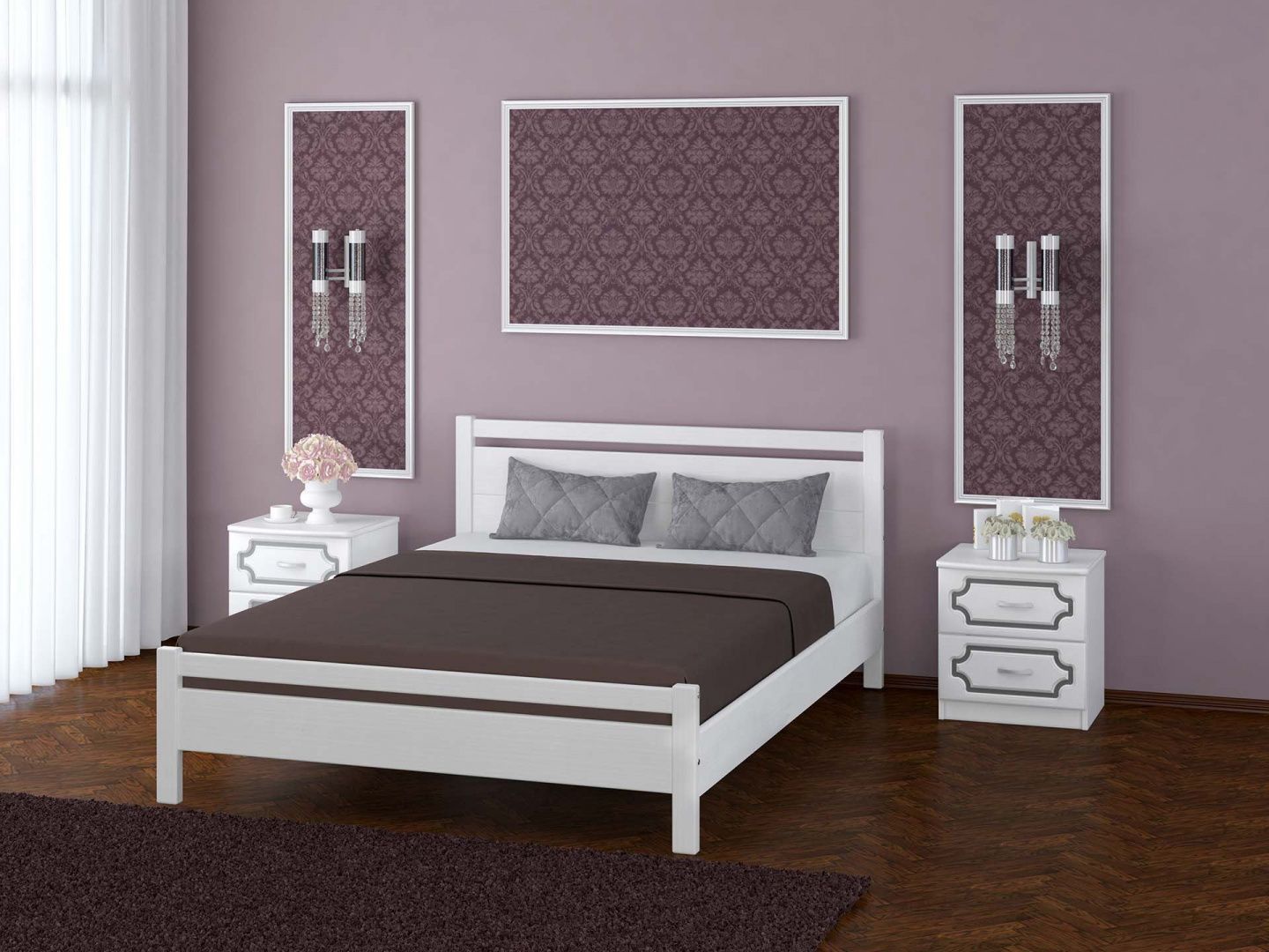Кровать Вероника-1 1200 Браво мебель 