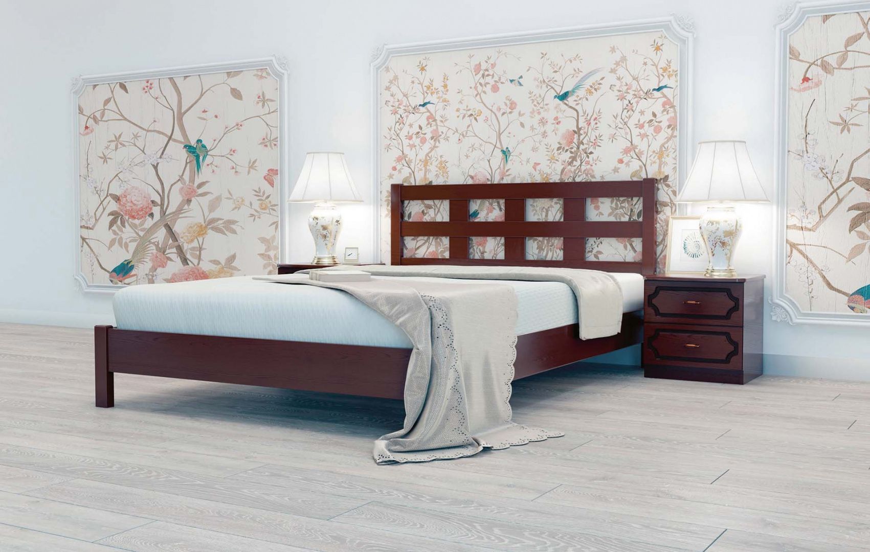 Кровать Вероника-4 1600 Браво мебель 