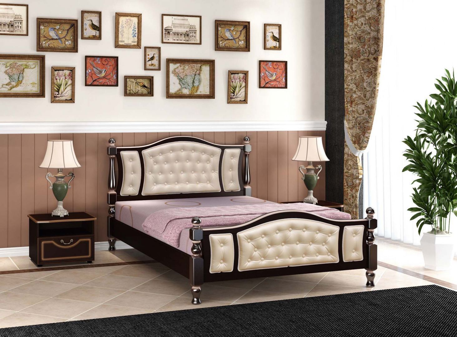 Кровать Жасмин 1400 Браво Мебель