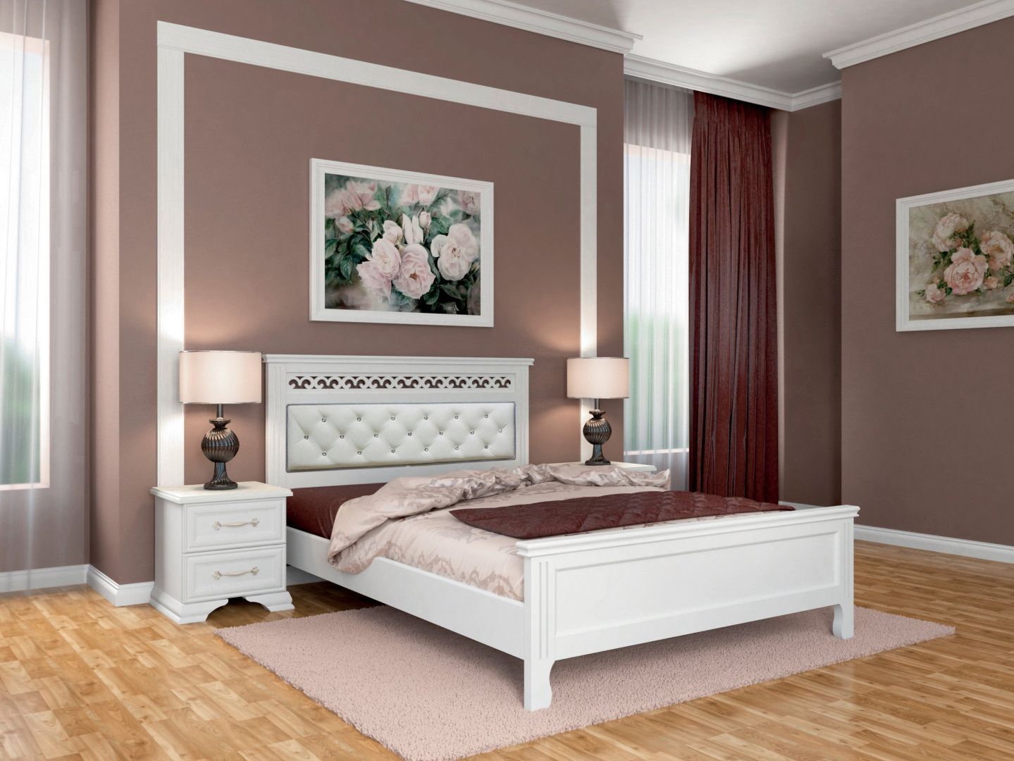 Кровать 1400 Грация Браво мебель 
