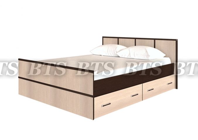 Кровать с матрасом Сакура БТС 1600