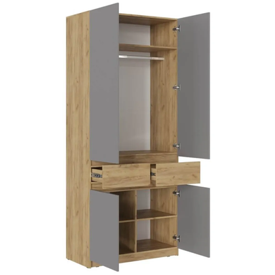 Шкаф 2.2 Регина 902*503*2200 ЛДСП Эста