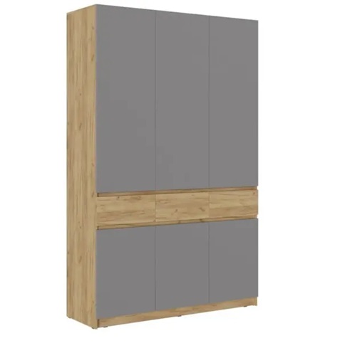 Шкаф 3.3 Регина 1352*503*2200 ЛДСП Эста