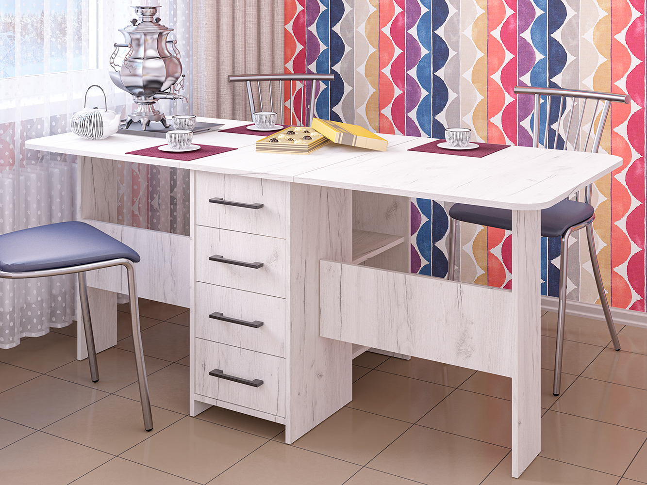 Стол-книжка СТ 6 Пирамида 1800*800*750