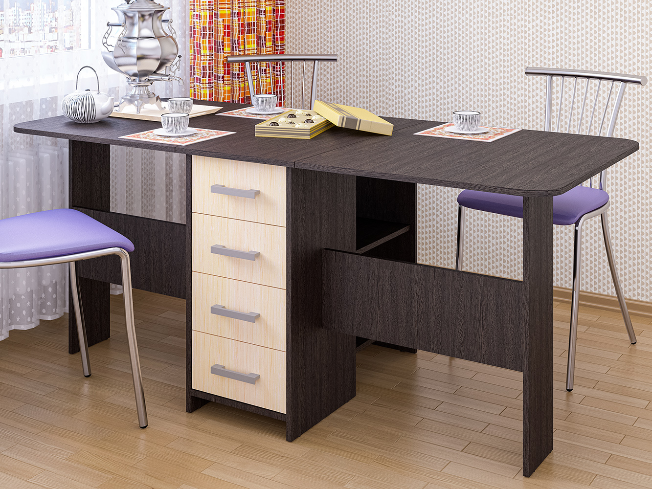 Стол-книжка СТ 6 Пирамида 1800*800*750