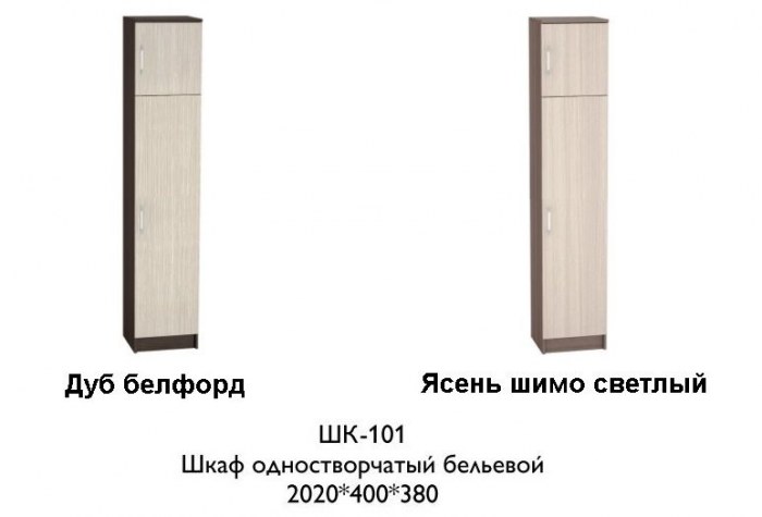 Шкаф ШК-101 Машенька Сурская мебель